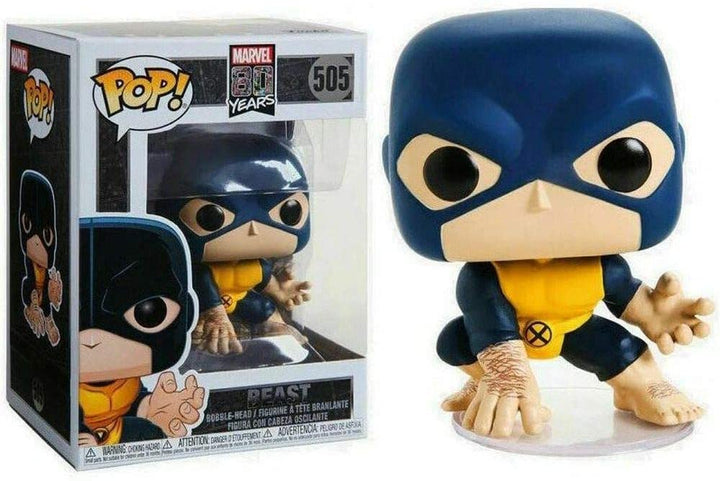 Funko Beast Marvel 80th Anniversary Funko POP! Bobblehead Vinyl Figure (First Appearance)