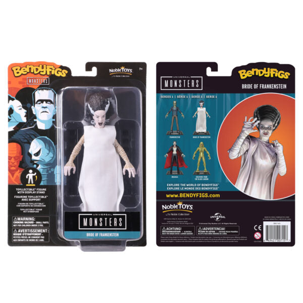 Universal Monsters Bride of Frankenstein Universal Monsters Bendyfigs Figure