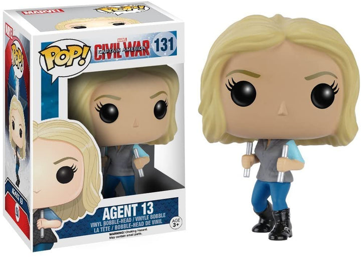 Funko Agent 13 Captain America POP! Vinyl Figure