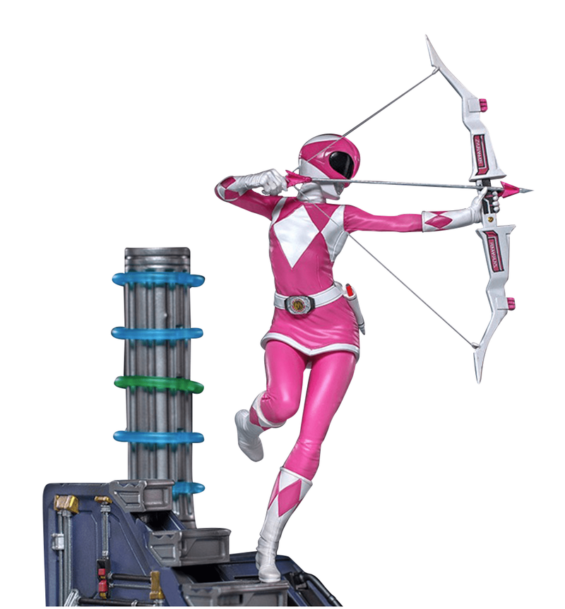 IronStudios Mighty Morphin Power Rangers: BDS 1:10 Art Scale Statue (Pink Ranger)