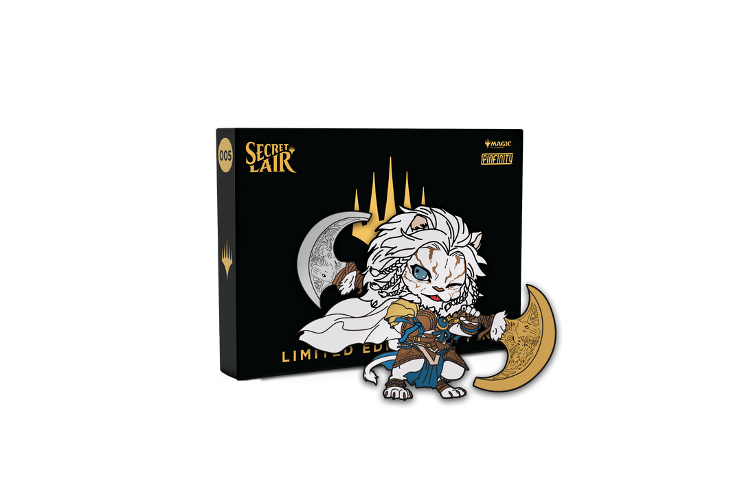 Pinfinity Ajani Magic: The Gathering Secret Lair Limited Edition AR Pin