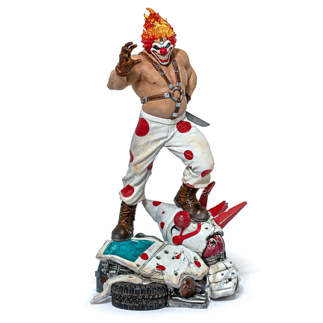 Iron Studios Sweet Tooth / Needles Kane Twisted Metal 1/10 Scale Figure
