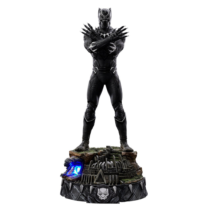 Iron Studios Black Panther Marvel Cinematic Universe Deluxe 1/10 Scale Figure
