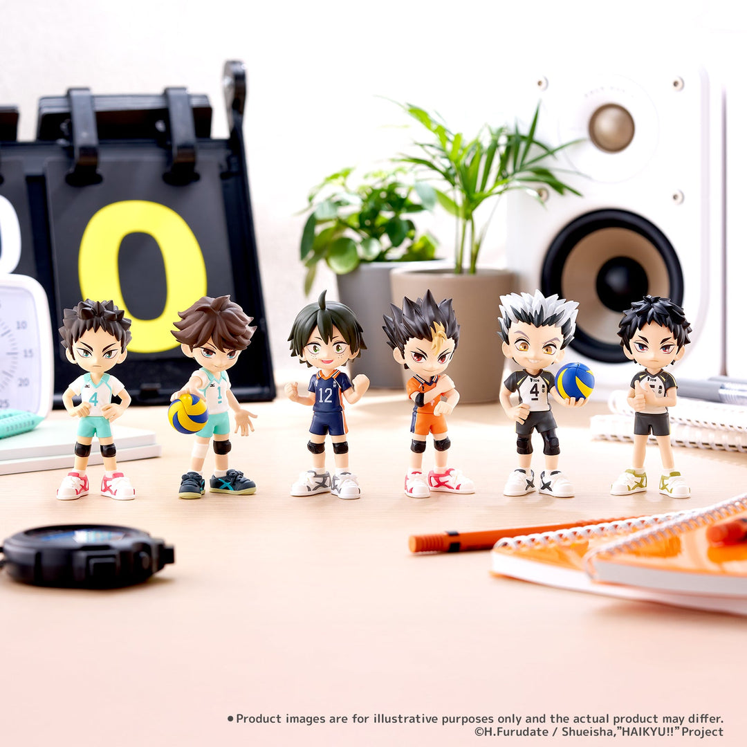 Bushiroad Haikyu!! Vol.2 3.5" Complete Display Unit PalVerse Palé PVC Figure (Set of 6) (Release Date 02/26)