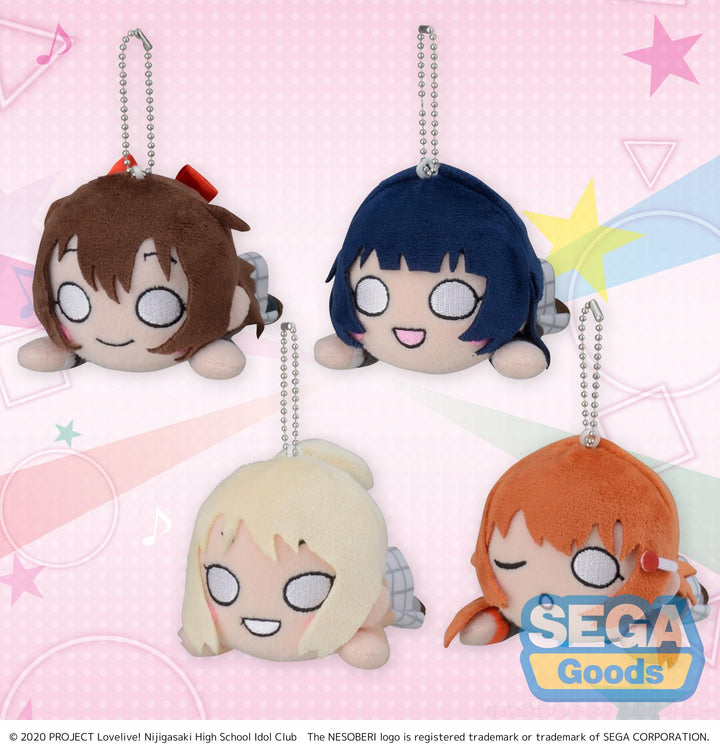 Sega Shizuku Karin Ai Kanata Nijigasaki High School Idol Club Winter Uniform Plush Keychain