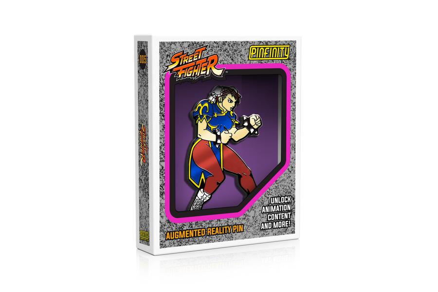 Street Fighter Chun-Li Video Game AR Pin