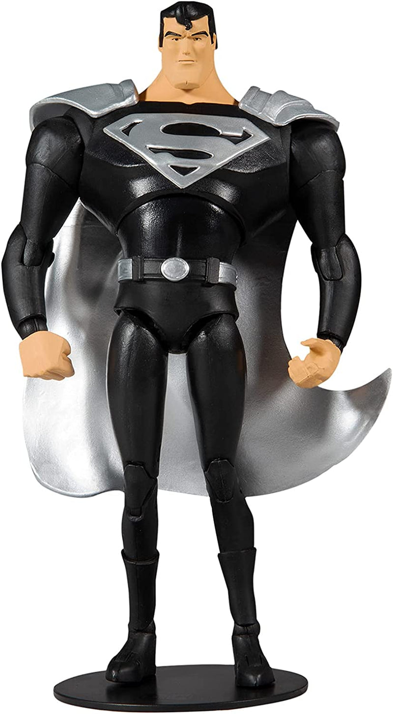 Superman Black Suit Animated Series DC Multiverse McFarlane Toys 7" Action Figure
