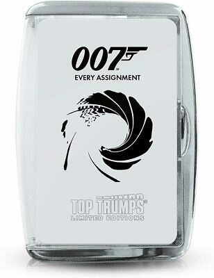 Top Trumps Every Assignment James Bond Card Game