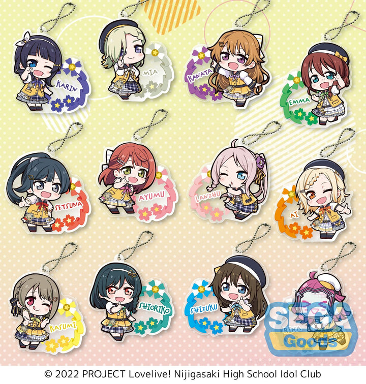 Love Live! Assorted Characters Nijigasaki High School Idol Club Acrylic Keychain