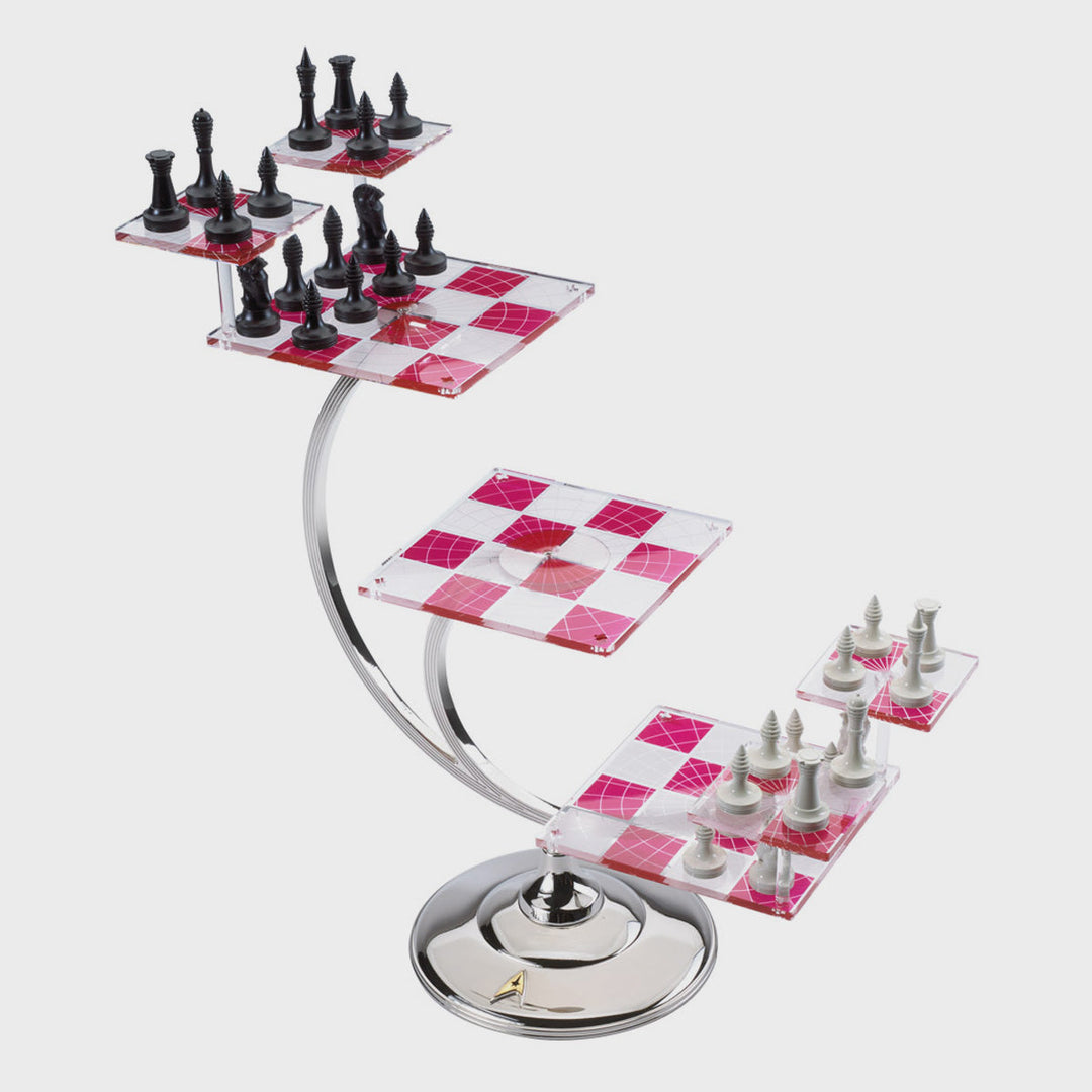 The Noble Collection Tri-Dimensional Chess Set Star Trek: The Original Series Replica