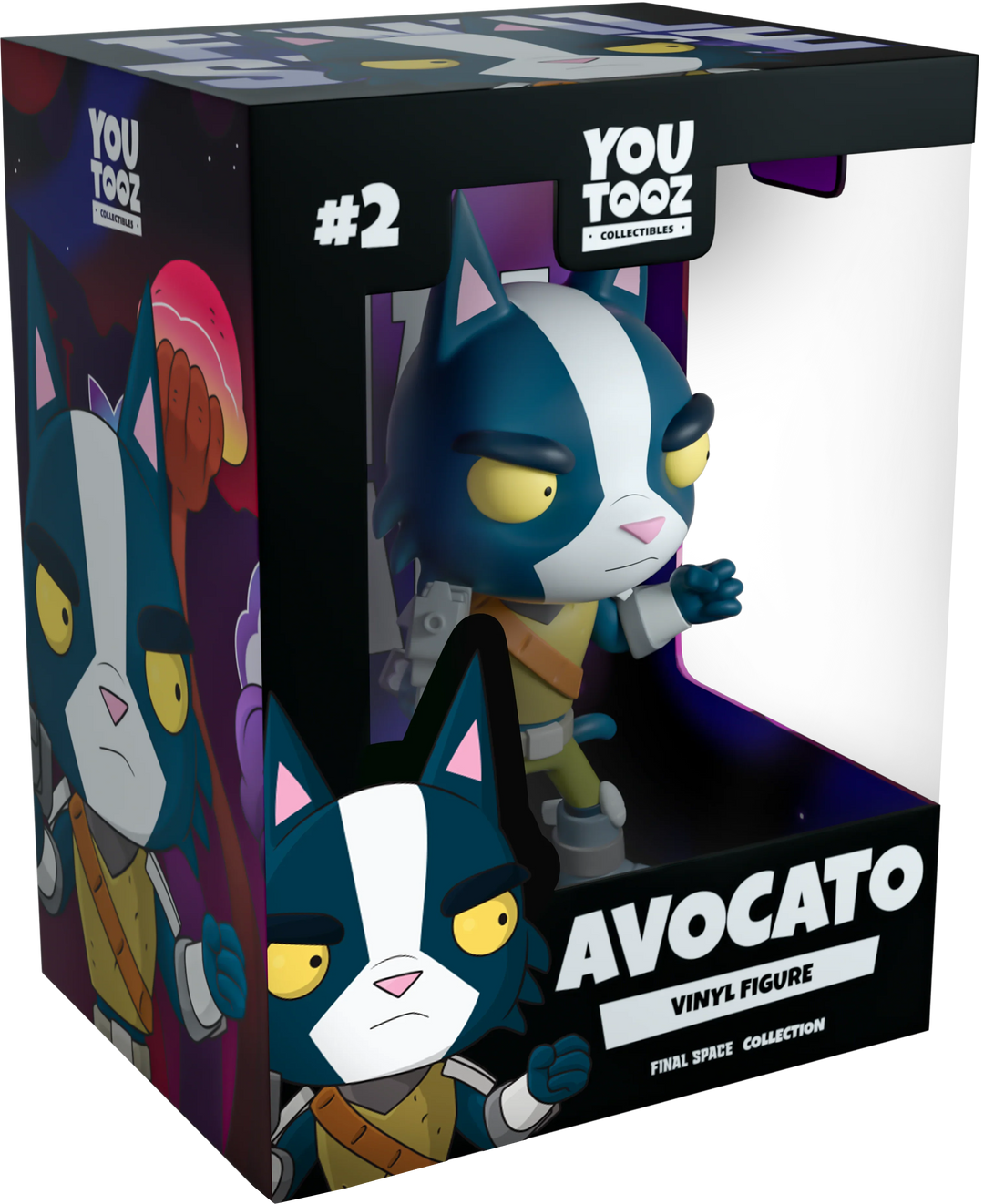 Youtooz Final Space Avocato 4.6" Scale Vinyl Figure