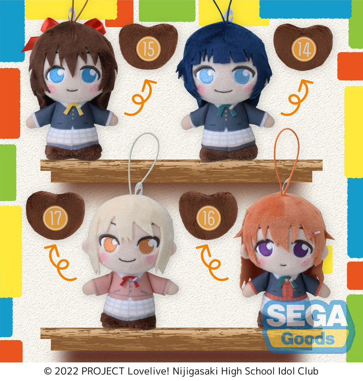 moipon Nijigasaki High School Idol Club Winter Uniform Plush Keychain Vol.2
