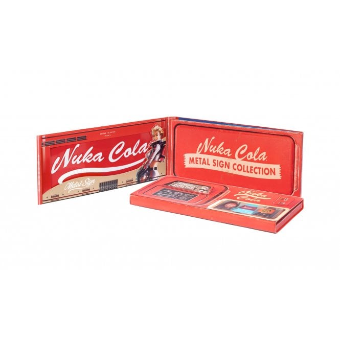 Fallout Nuka-Cola Metal Sign Collection Triple Pack