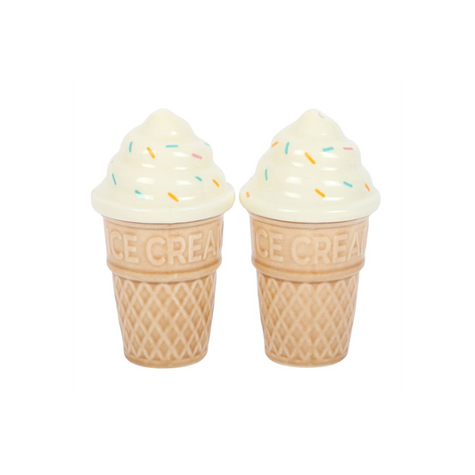 Ice Cream Cone Salt and Pepper Shakers, alternate view