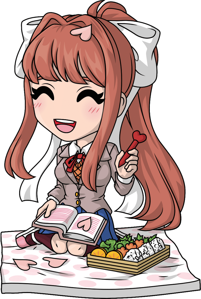 Youtooz Official Doki Doki Literature Club Picnic Monika Figure