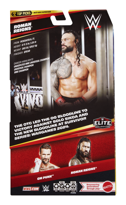 WWE Elite Collection Top Picks - Roman Reigns - Image
