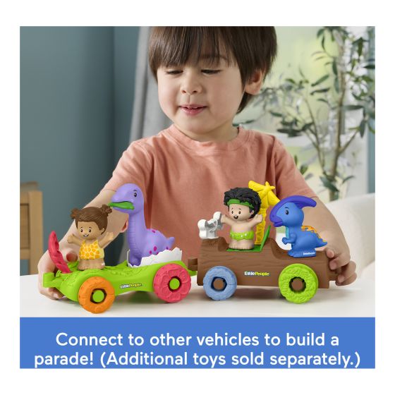 Fisher Little People Dinosaur Parade Egg Car