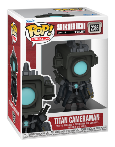 Pop! Vinyl - Skibidi Toilet - Titan Cameraman collectible from Abgee