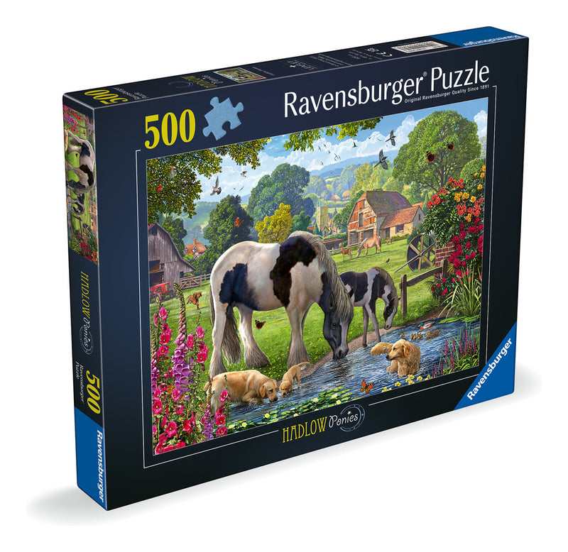 Hadlow Ponies 500 Piece Jigsaw Puzzle