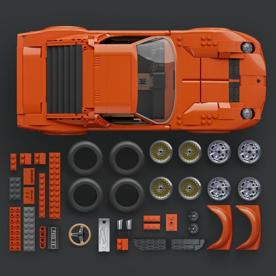 Brick Shop Hot Wheels '71 Lamborghini Miura P400 SV