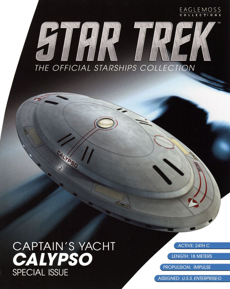 Enterprise Shuttles - Set 2 (Type 6 Shuttlecraft 'Hawking' & Captain's Yacht 'Calypso') Model Die Cast Ship (Eagle, rear view