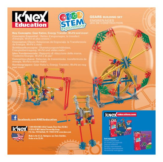 K'nex Education STEM Explorations Gears Set