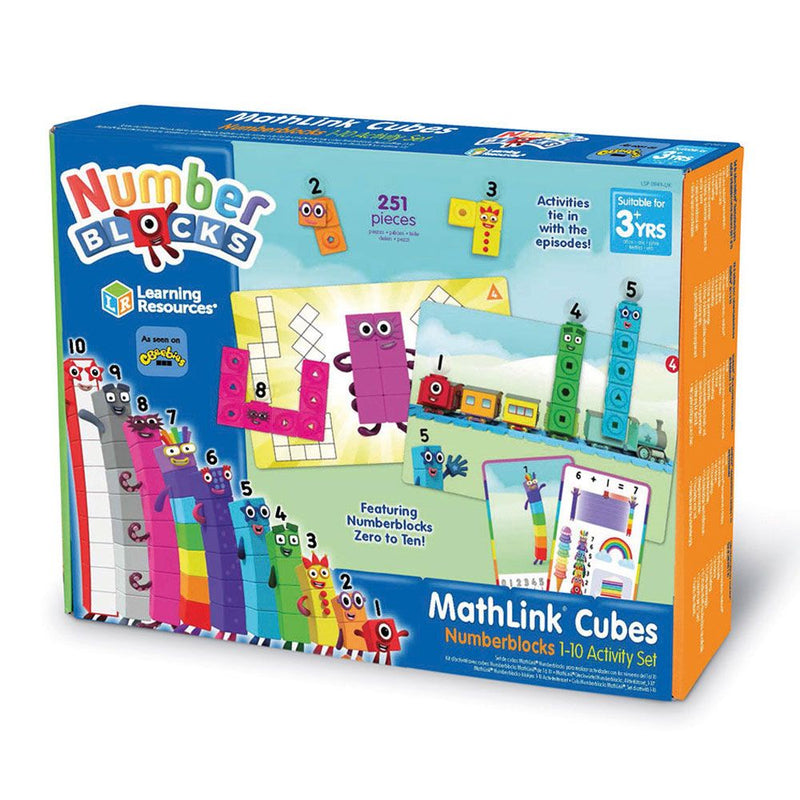 Mathlink Cubes Numberblocks 1-10 Activity Set - Image