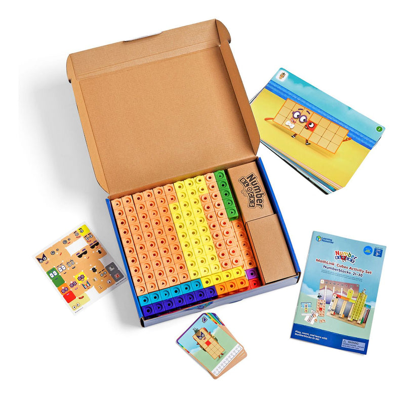 MathLink Cubes Numberblocks 21-30 Activity Set - Image