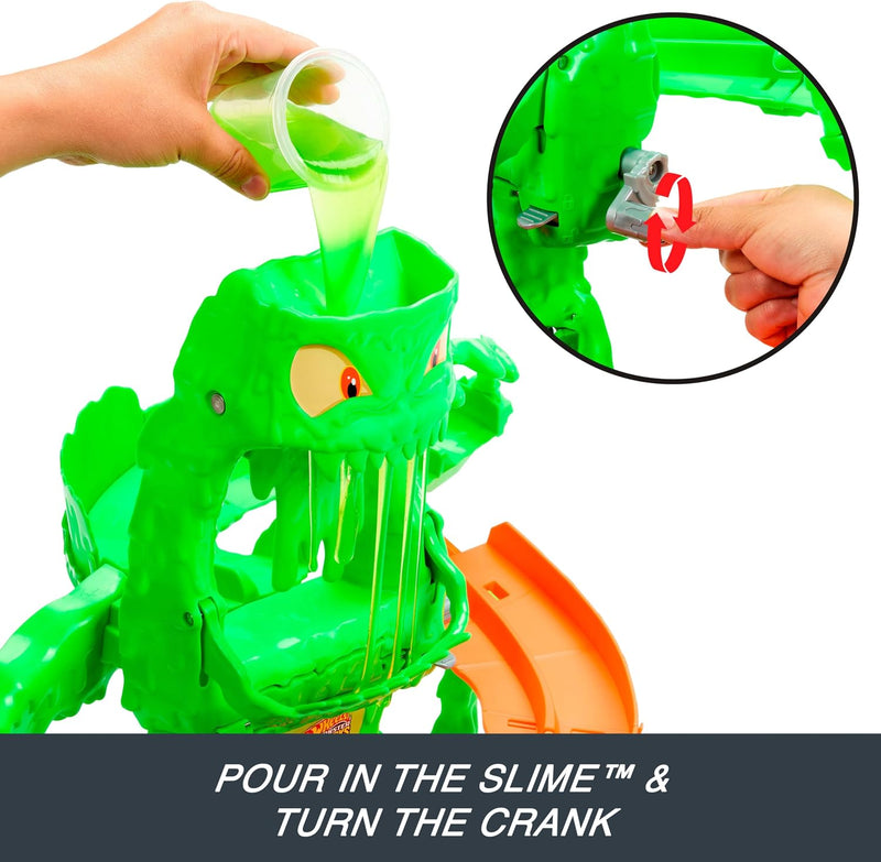Hot Wheels MT Mutant Chaos Ooze Monster Playset