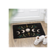 Black Dark Forest Moon Phase Doormat