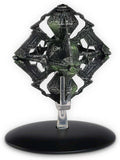 Borg Queen's Vessel Starship Die-Cast Model (Eaglemoss / Star Trek), side angle