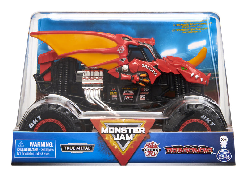 Monster Jam Die-Cast Vehicle 1:24 Scale Assorted (Case of 4)