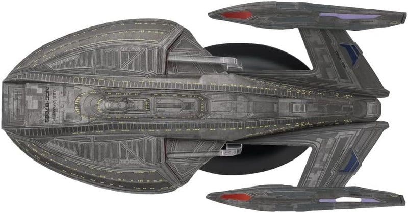 U.S.S. Varian Fry (Inquiry-Class) Model Die Cast Ship Picard Universe (Eaglemoss / Star Trek), side angle