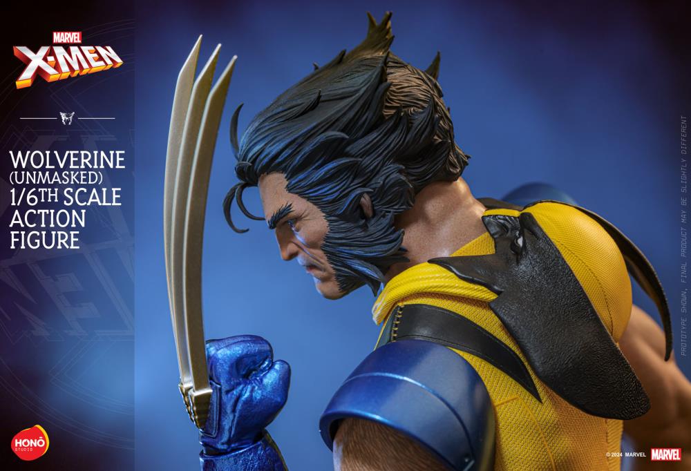 Hot Toys Hono Studio Marvel Comics Wolverine (Unmasked) 1/6th Scale Action Figure