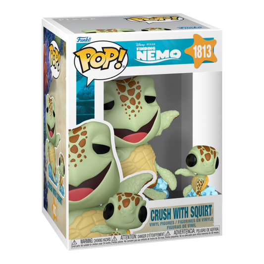 Finding Nemo - Crush with Squirt Funko Pop! Vinyl Figure