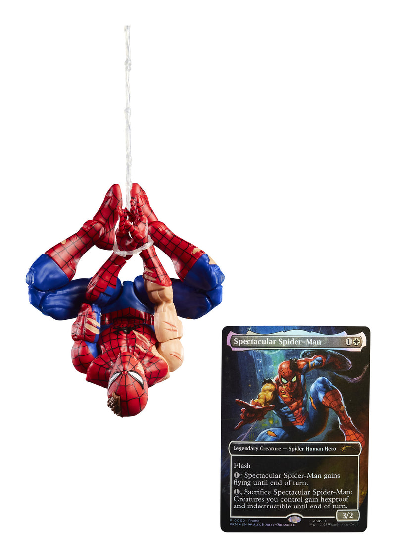 Marvel Legends Series Magic: The Gathering Battle-Damaged Spider-Man (Case of 4)