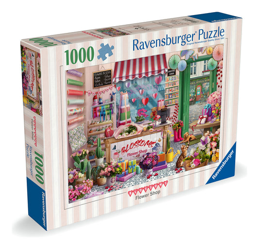 Blossoms Flower Shop 1000 Piece Jigsaw Puzzle