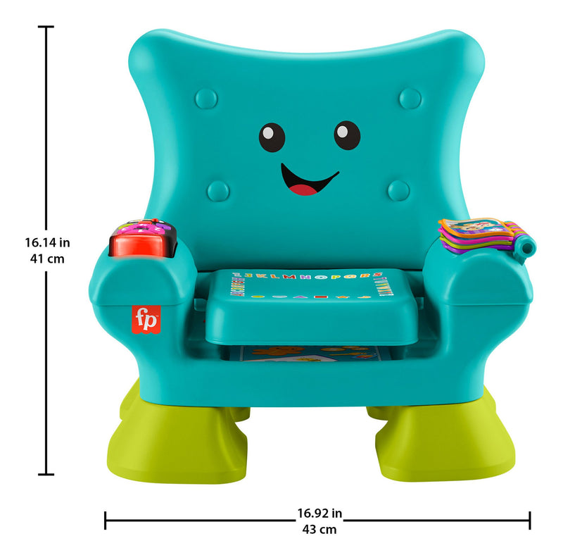 Fisher Price Laugh & Learn Blue Chair - Image