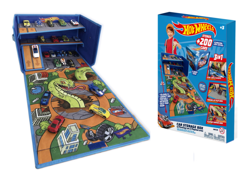 Hot Wheels Cars Case Garage Box - Image