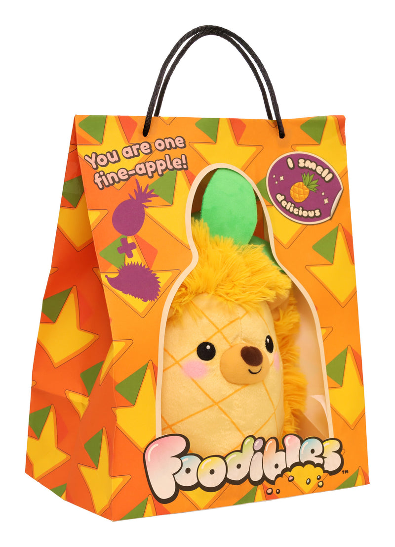 Foodibles Series 1 Large Scented Plush: Pineapple Hedgehog