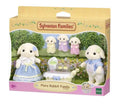 Sylvanian Families Flora Rabbit Family Toy Playset for Ages 3 and Up collectible from Curious Minds