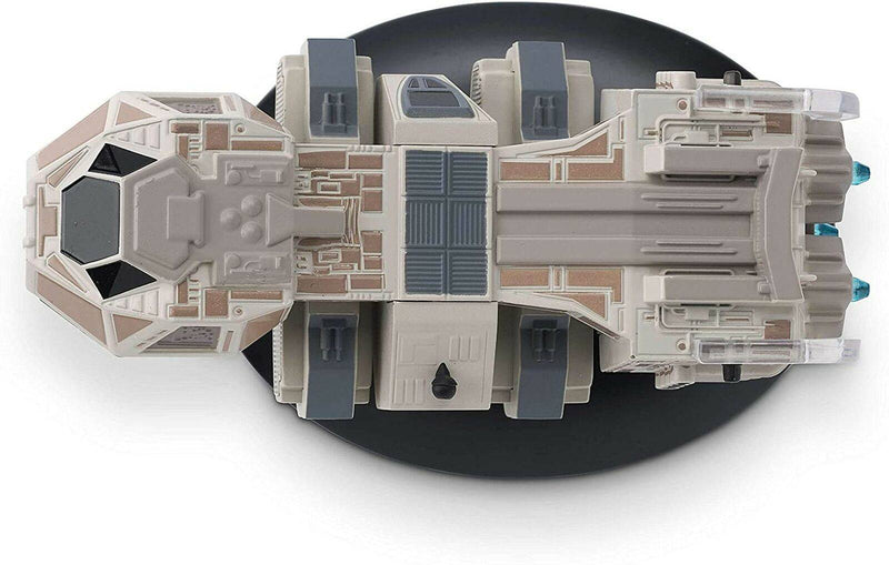 The Baxial (Neelix's Ship) Starship Die-Cast Model (Eaglemoss / Star Trek), rear view