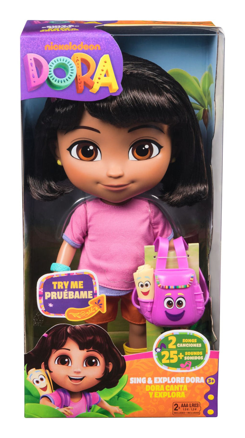 Dora Sing & Explore Doll - Image