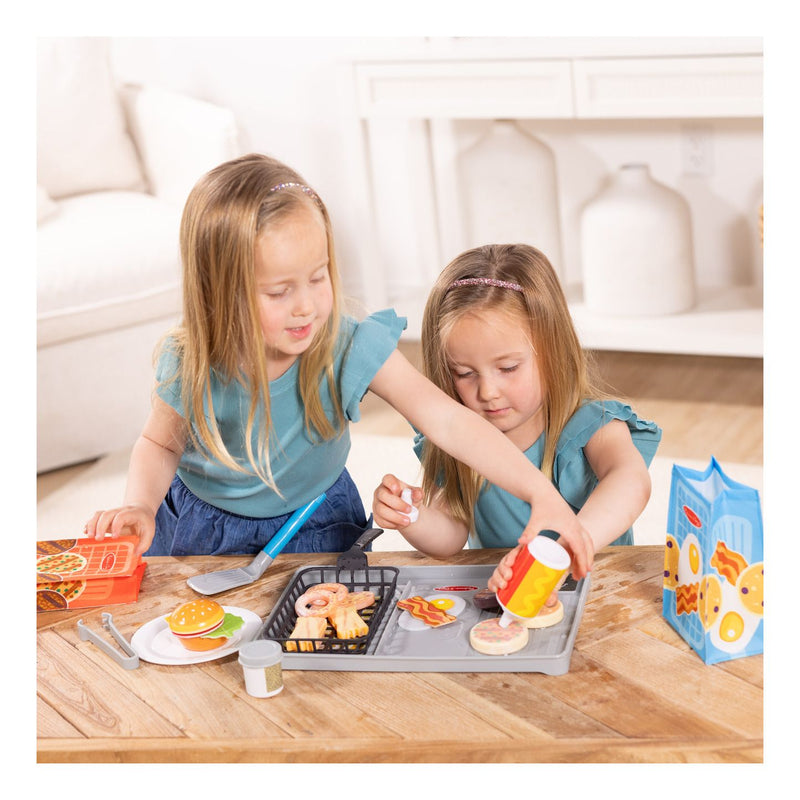 Melissa & Doug - Flip N Fry Grill Playset - Image