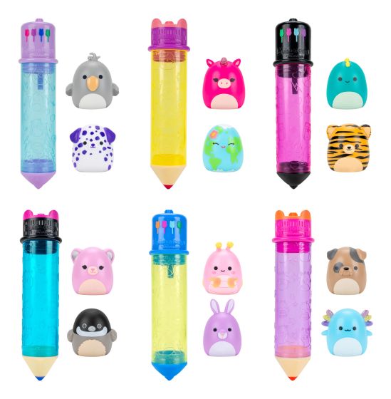 Squishalongs - Collect & Display Scribblers Pack (Case of 12)