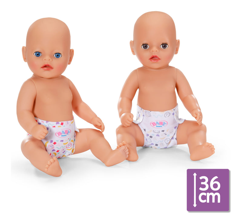 Baby Born Nappies 2 Pack 36cm (Case of 8)
