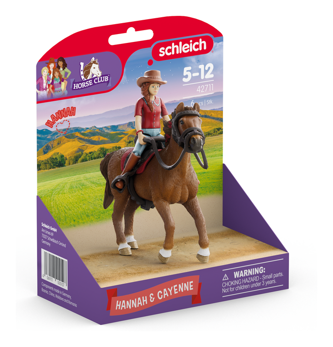 Schleich - Horse Club Hannah & Cayenne - Image