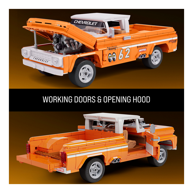 Hot Wheels Elite Custom 62 Chevy Pickup - Image