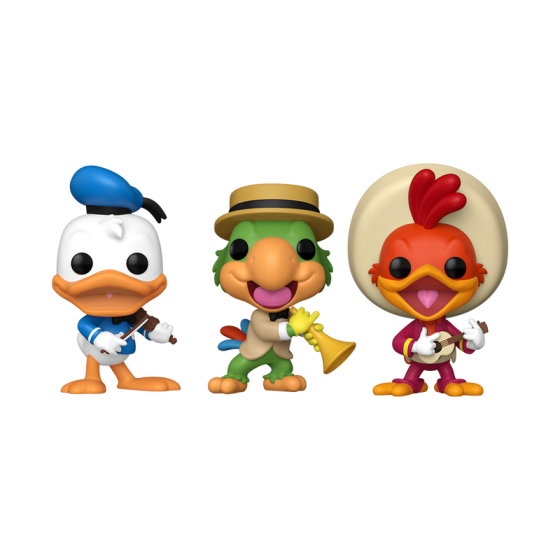 3-Pack - The Three Caballeros Funko Pop! Vinyl Figures