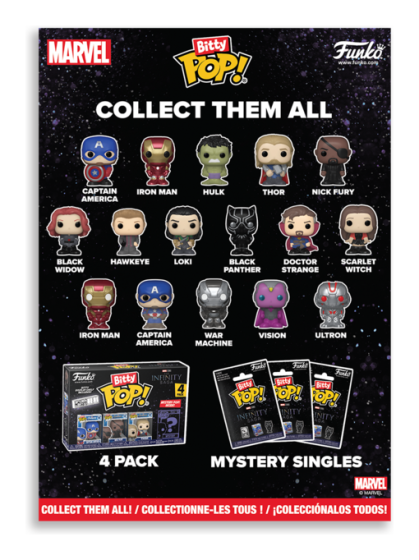 Marvel Comics Advent Countdown Calendar Funko Bitty Pop! Vinyl Figure